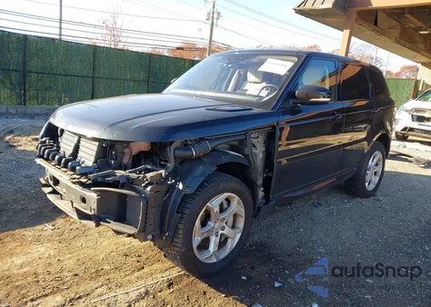 2019 Land Rover Range Rover Sport Hse из США, поврежденный, VIN SALWR2RV2KA835503